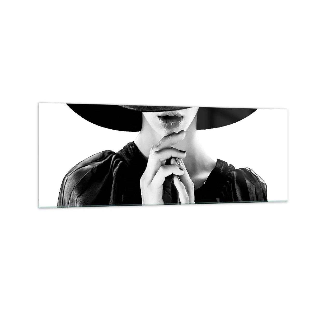 Tablou pe sticlă - Frumusețea ascunsă - 140x50 cm