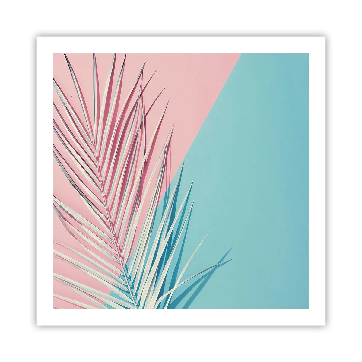 Poster - Impresie tropicală - 60x60 cm