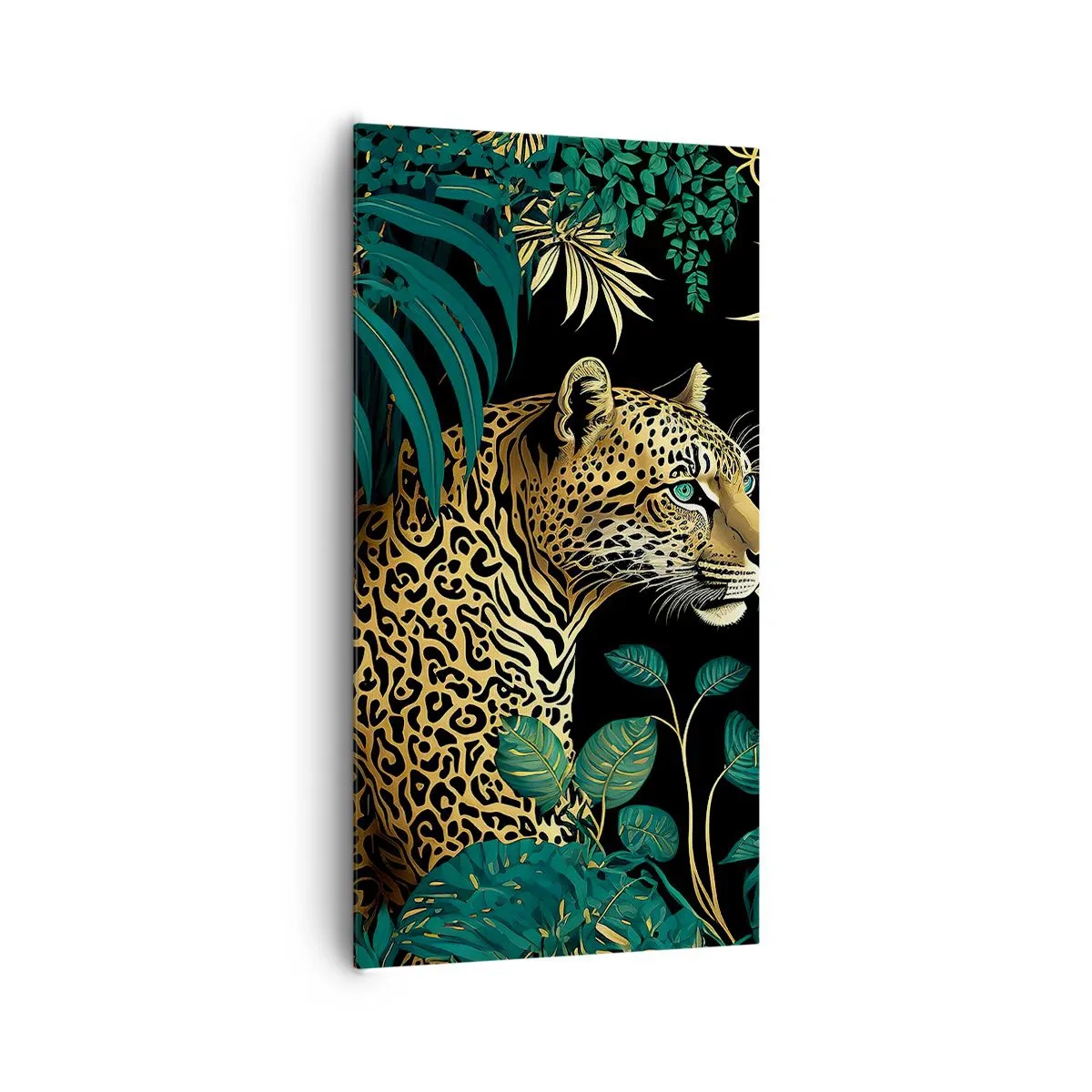 Tablou pe pânză - Domnitorul junglei - 65x120 cm