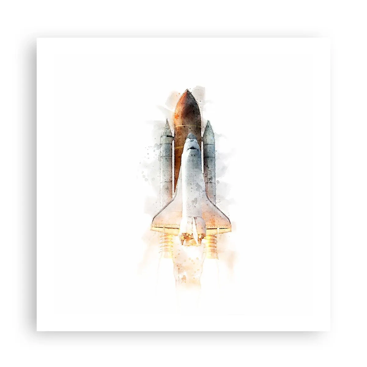 Poster - Exploratorii la start - 60x60 cm