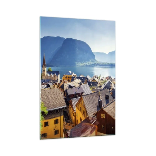 Tablou pe sticlă - Nici că se putea mai pitoresc - 80x120 cm