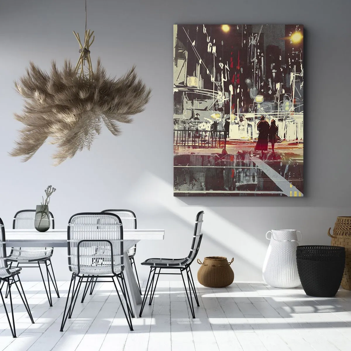 Tablou pe pânză - O trecere metropolitană - 50x70 cm