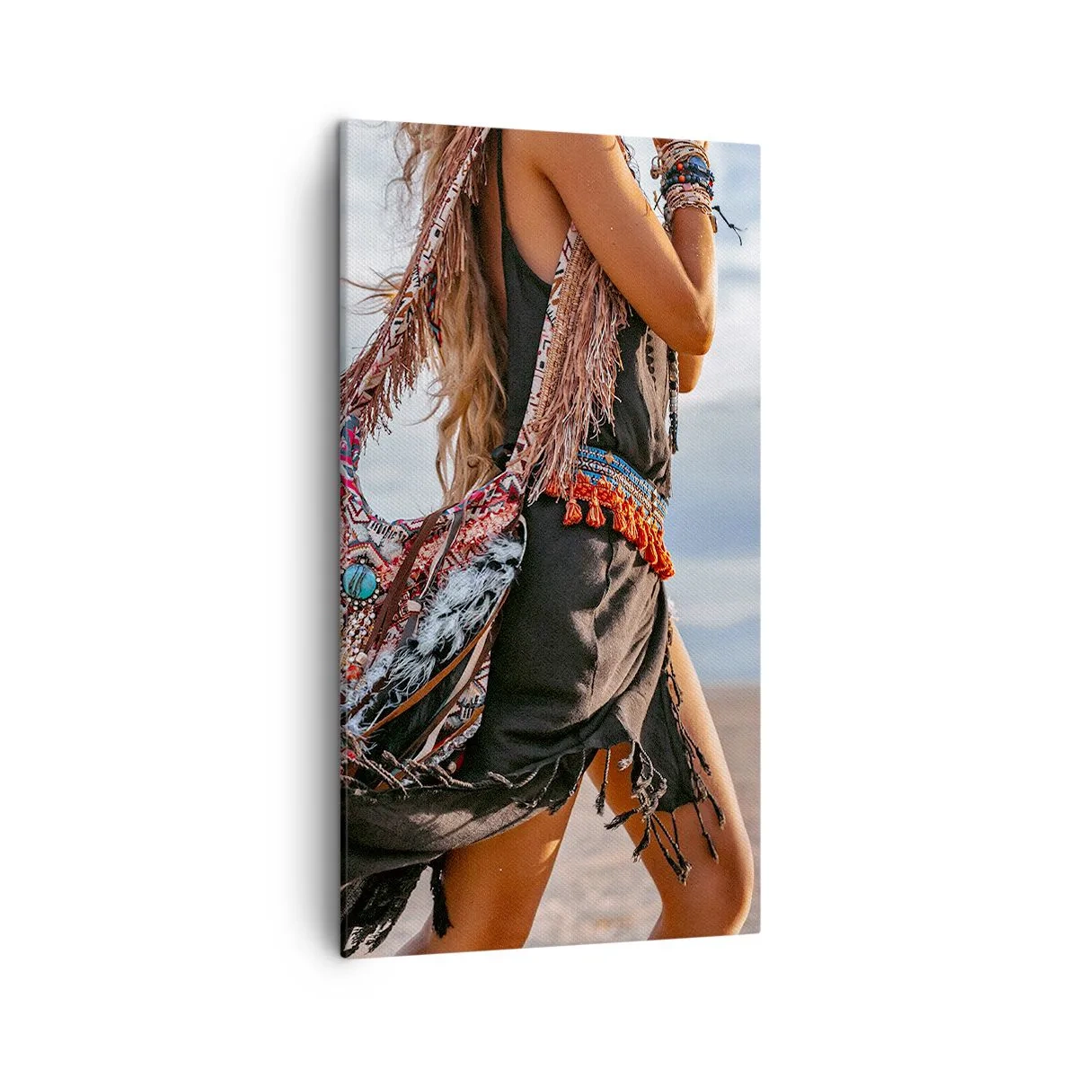 Tablou pe pânză - Iubita șamanului - 45x80 cm