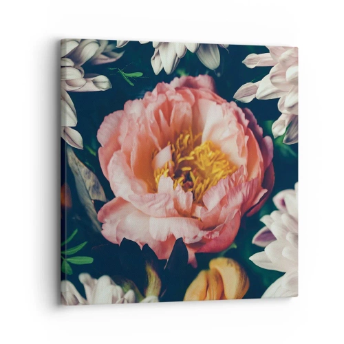 Tablou pe pânză - Cu splendoare barocă - 30x30 cm