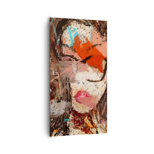 Tablou pe pânză - Chiar nu știe nimeni cum ești tu - 65x120 cm