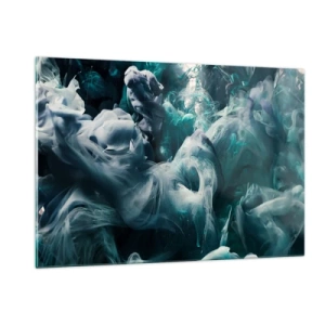 Tablou pe sticlă - Mișcarea culorilor - 120x80 cm