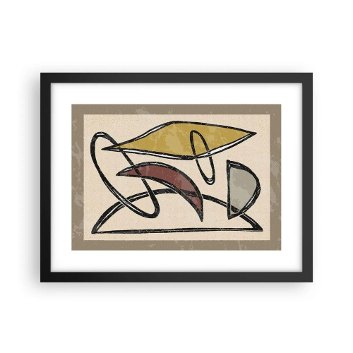 Poster în ramă neagră - Vertical și orizontal - 40x30 cm