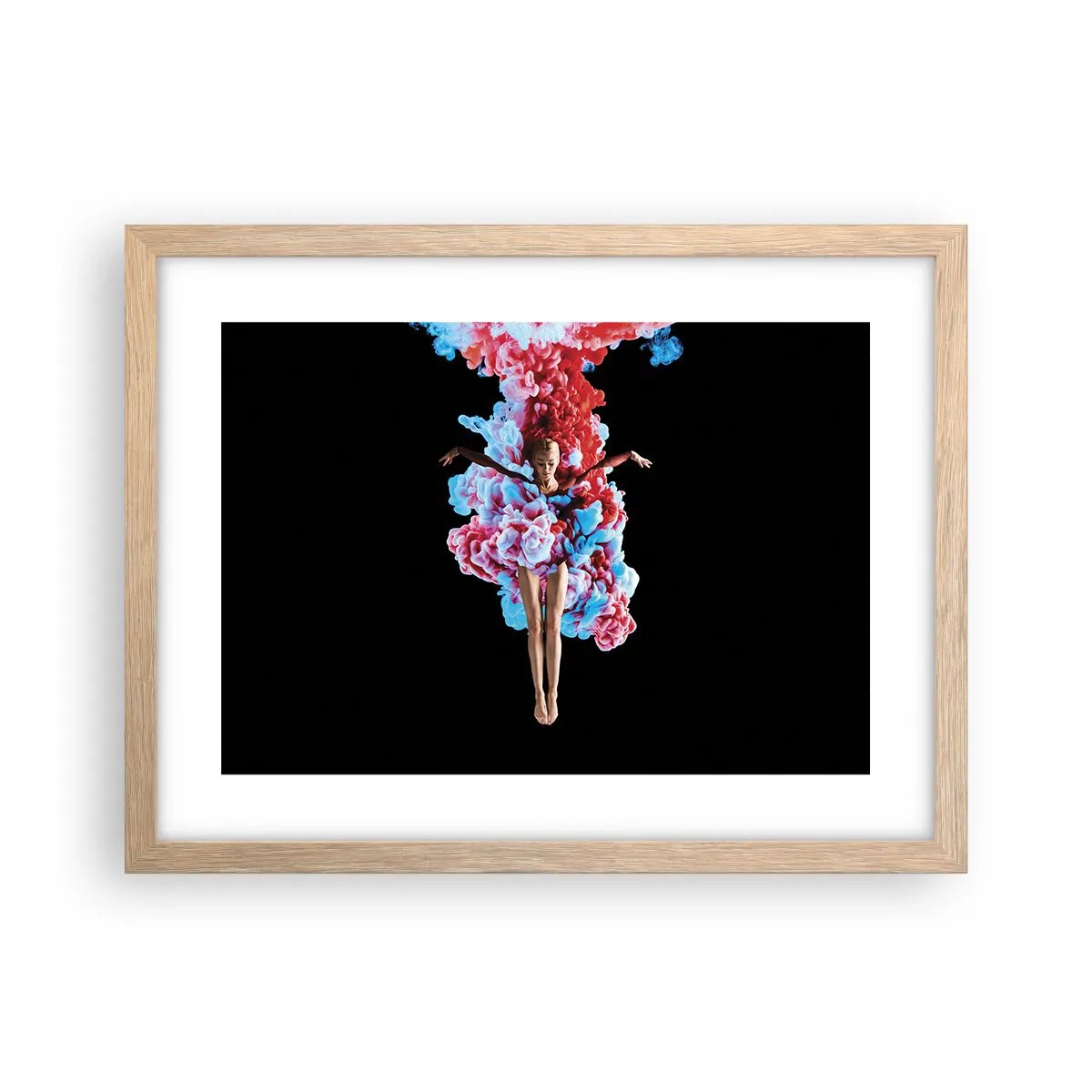 Poster în ramă de stejar deschis - În plină înflorire - 40x30 cm