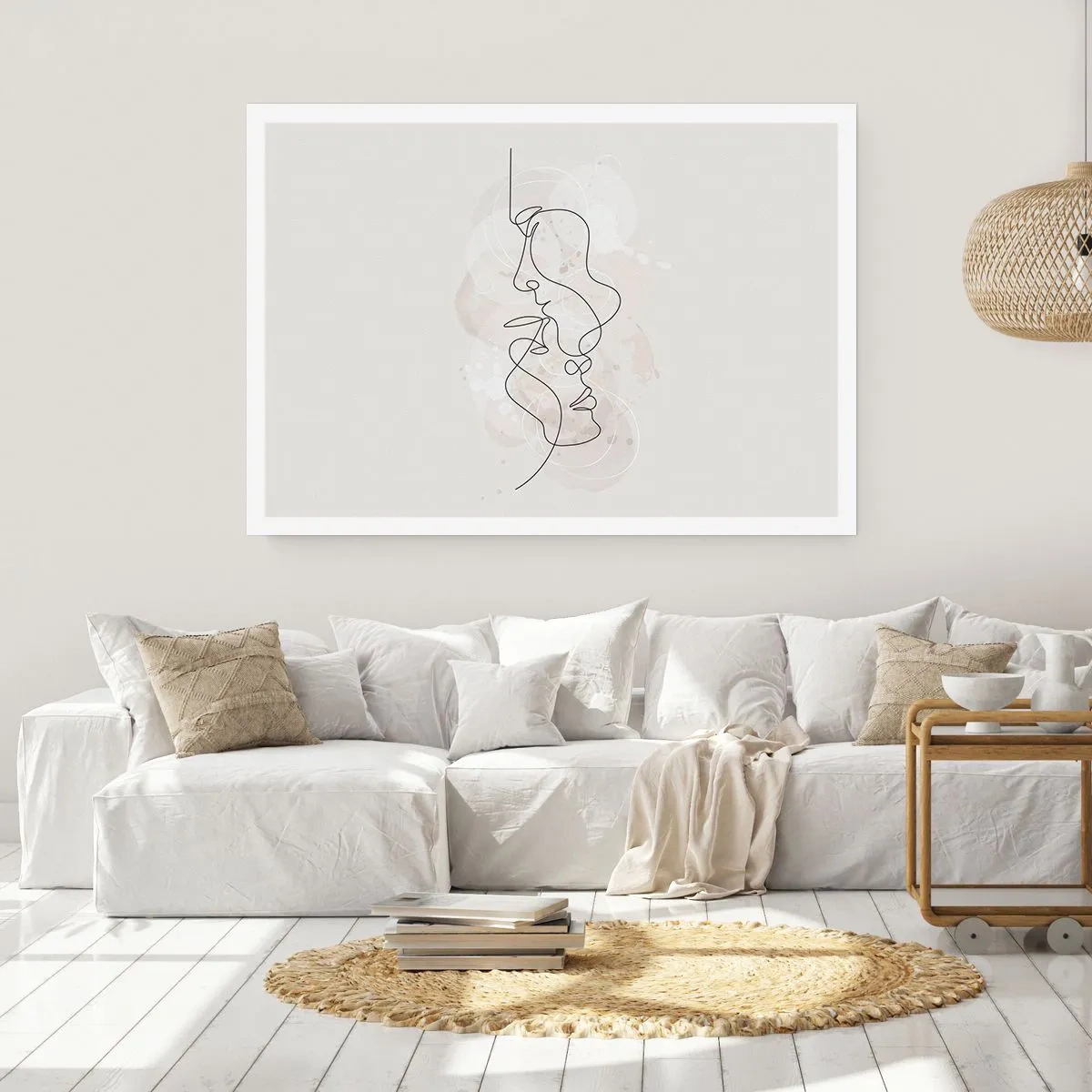 Poster - Încurcați într-o îmbrățișare - 40x30 cm
