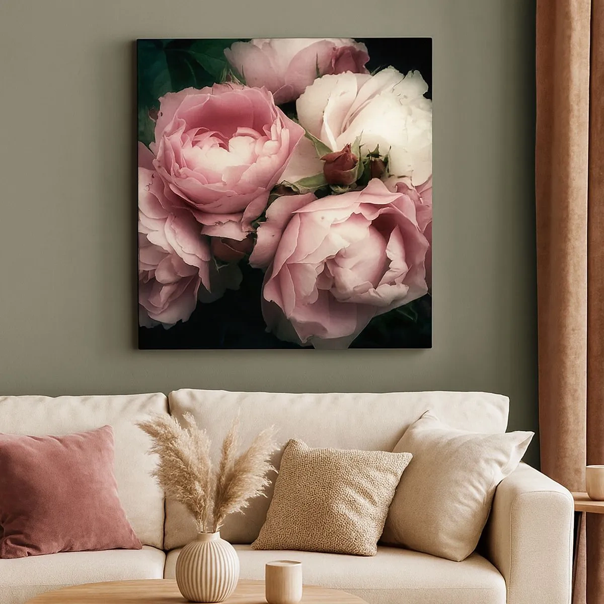 Tablou pe pânză - Farmecul belle epoque - 30x30 cm