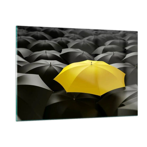 Tablou pe sticlă - La revedere, tristețe - 120x80 cm