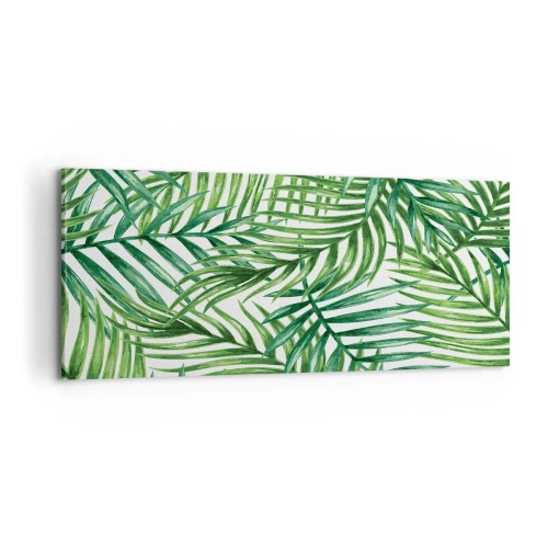 Tablou pe pânză - Sub bolta verde - 100x40 cm