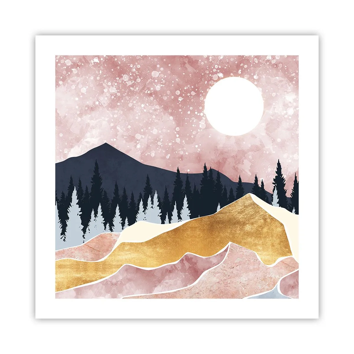 Poster - Garda de noapte - 50x50 cm