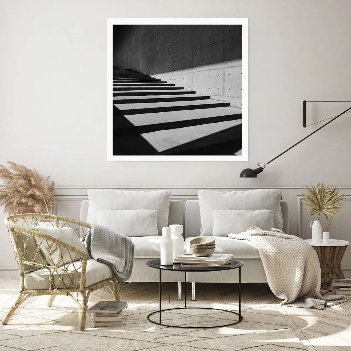 Poster - Frumusețea brută a modernismului - 60x60 cm