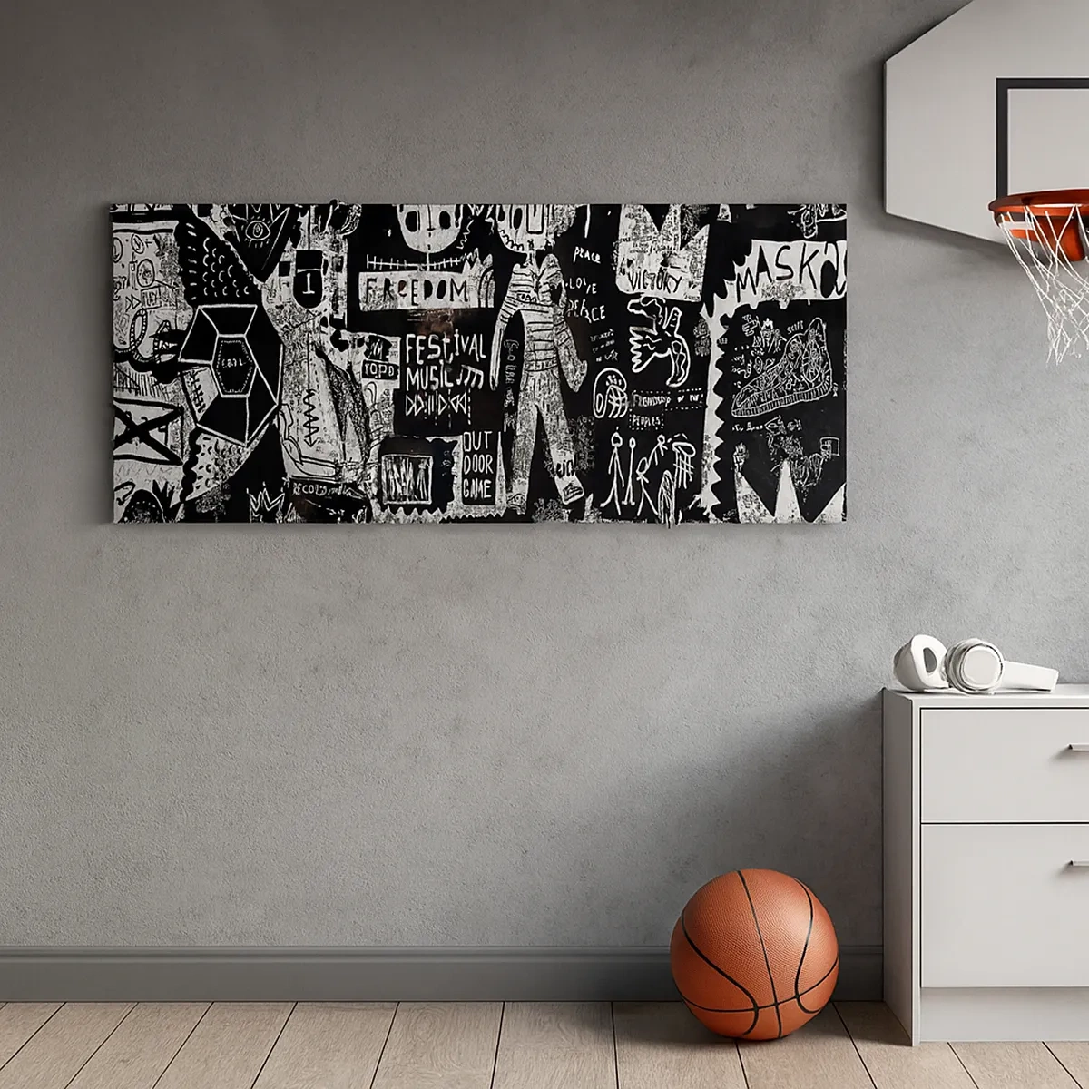 Tablou pe pânză - Tinerețea duhovnicească a legii și a bucuriei - 30x30 cm