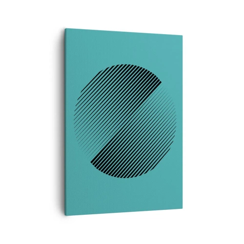 Tablou pe pânză - Cercul - o variație geometrică - 50x70 cm