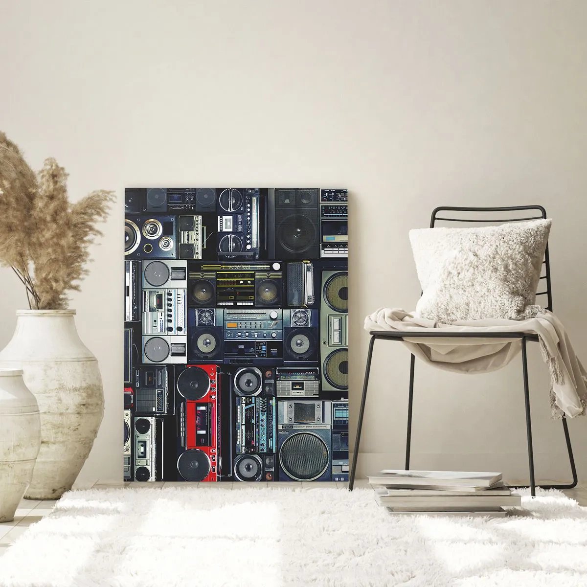 Tablou pe sticlă - Nostalgie pentru anii `80. - 70x100 cm