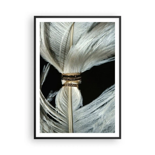 Poster în ramă neagră - ...și nu te voi părăsi.. - 70x100 cm