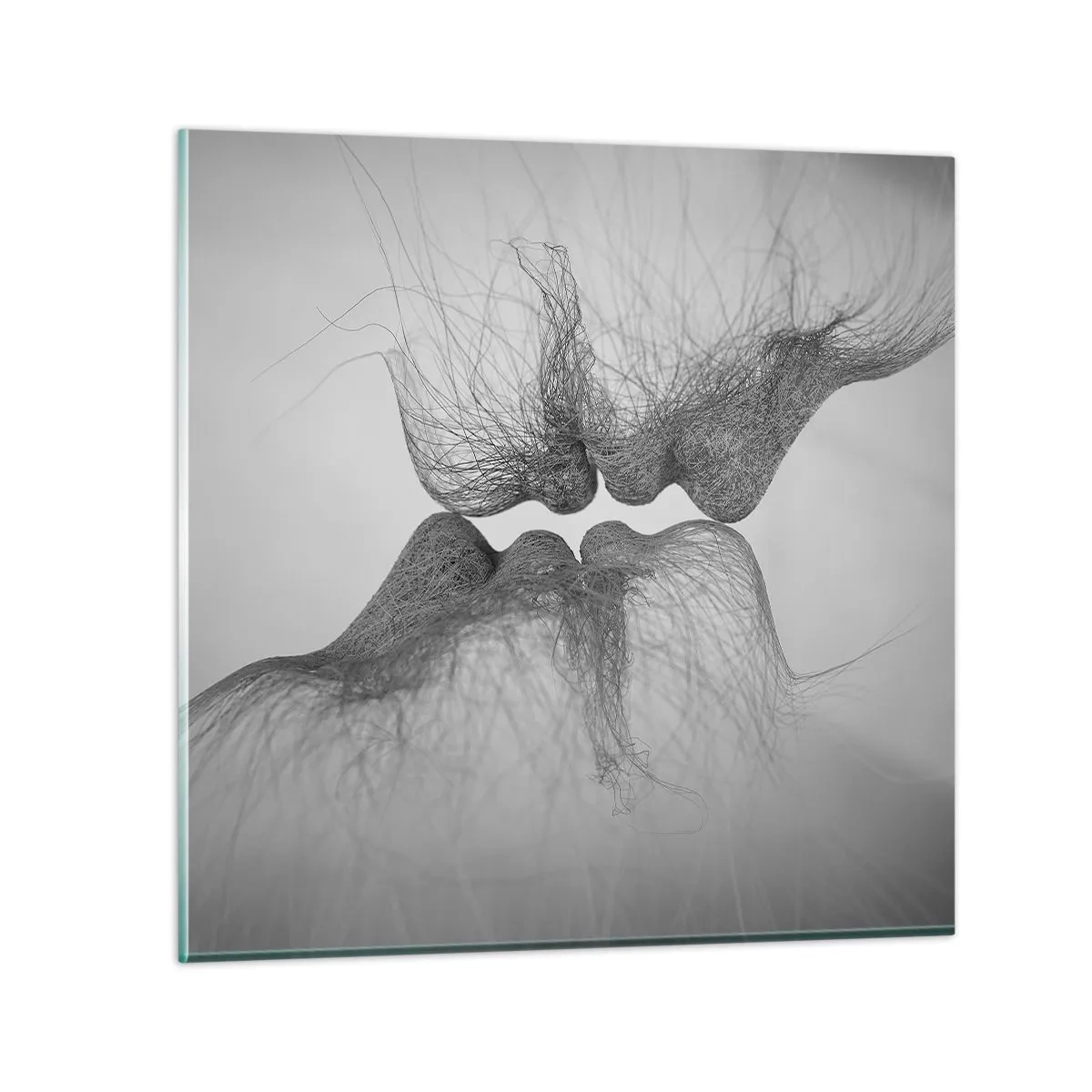 Tablou pe sticlă - Sărutul vântului - 50x50 cm