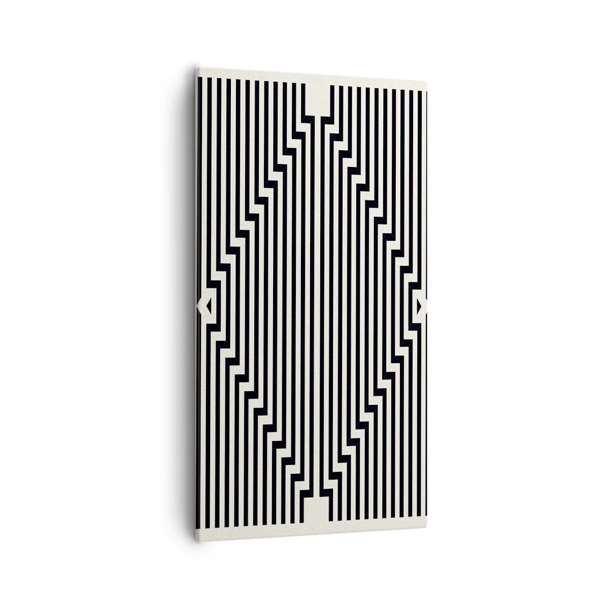 Tablou pe pânză - Iluzie geometrică - 55x100 cm