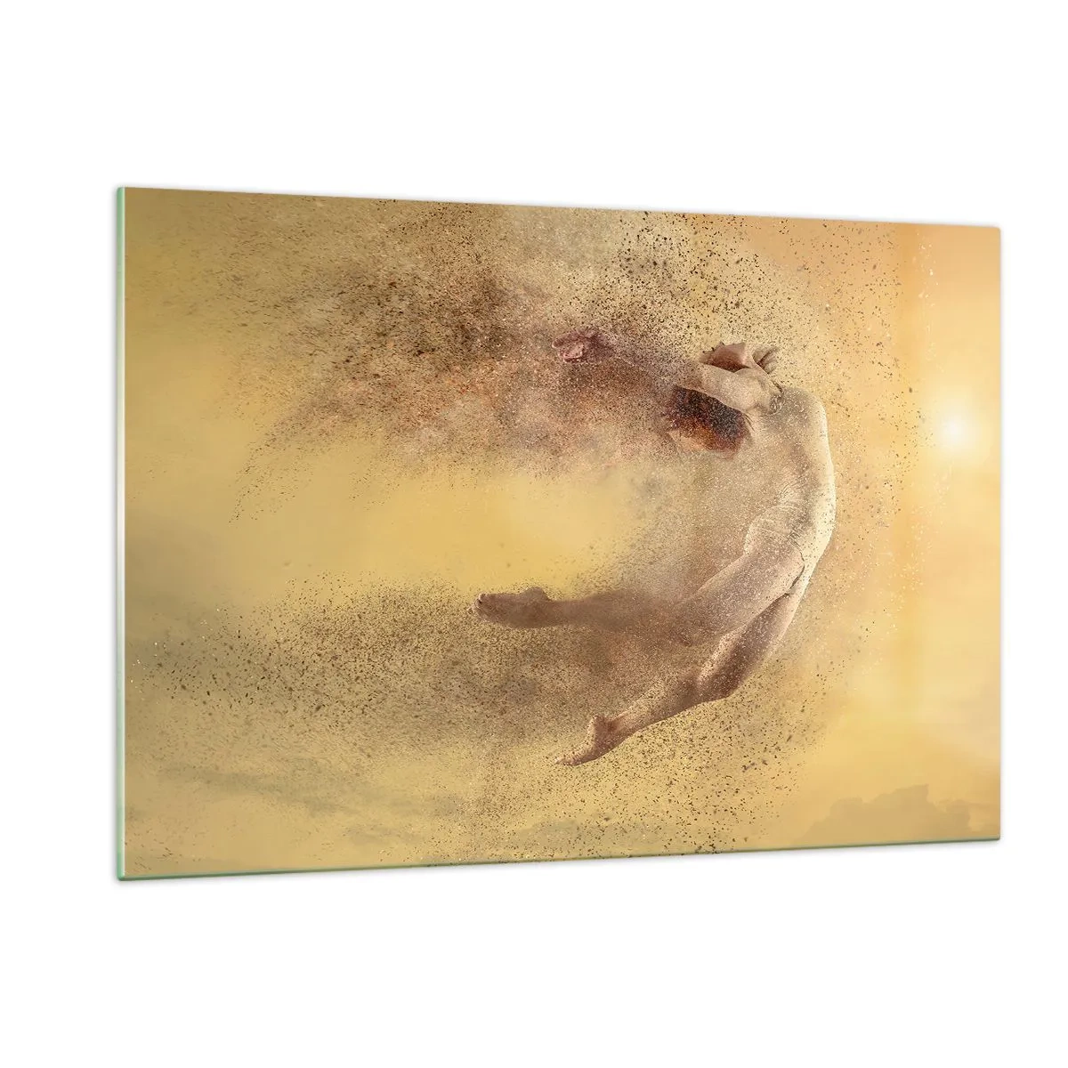 Tablou pe sticlă - În exaltare de dans - 120x80 cm