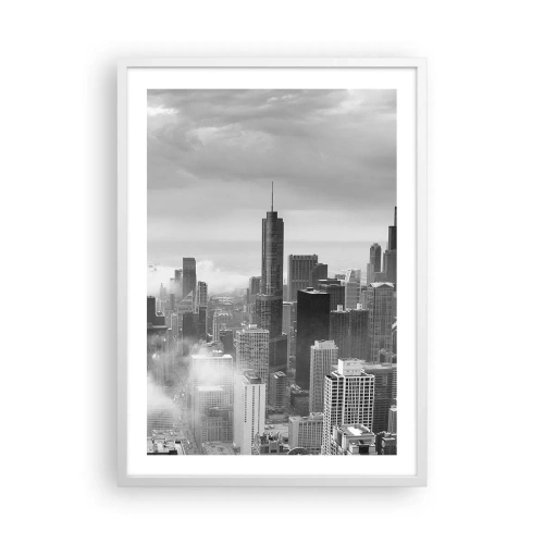 Poster în ramă albă - Peisaj american - 50x70 cm