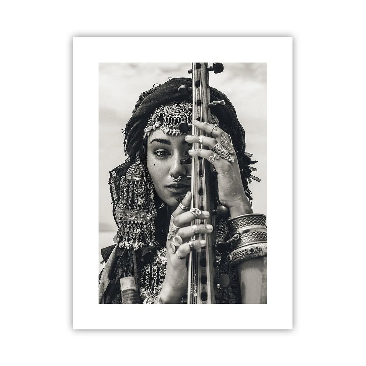 Poster - Muzica orientală în sine - 30x40 cm