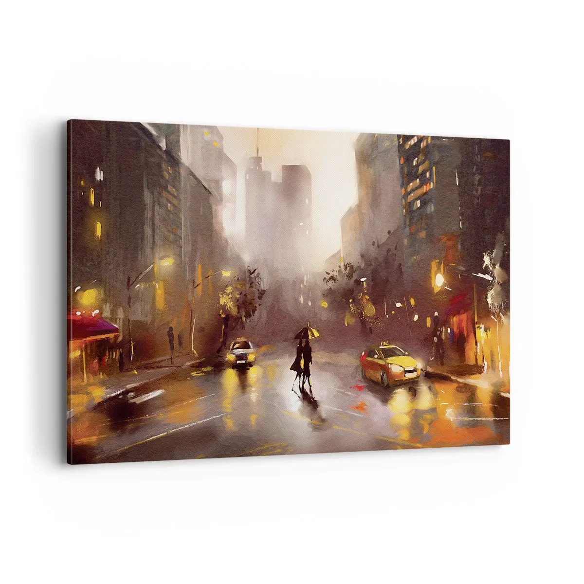 Tablou pe pânză - În luminile New York-ului - 120x80 cm
