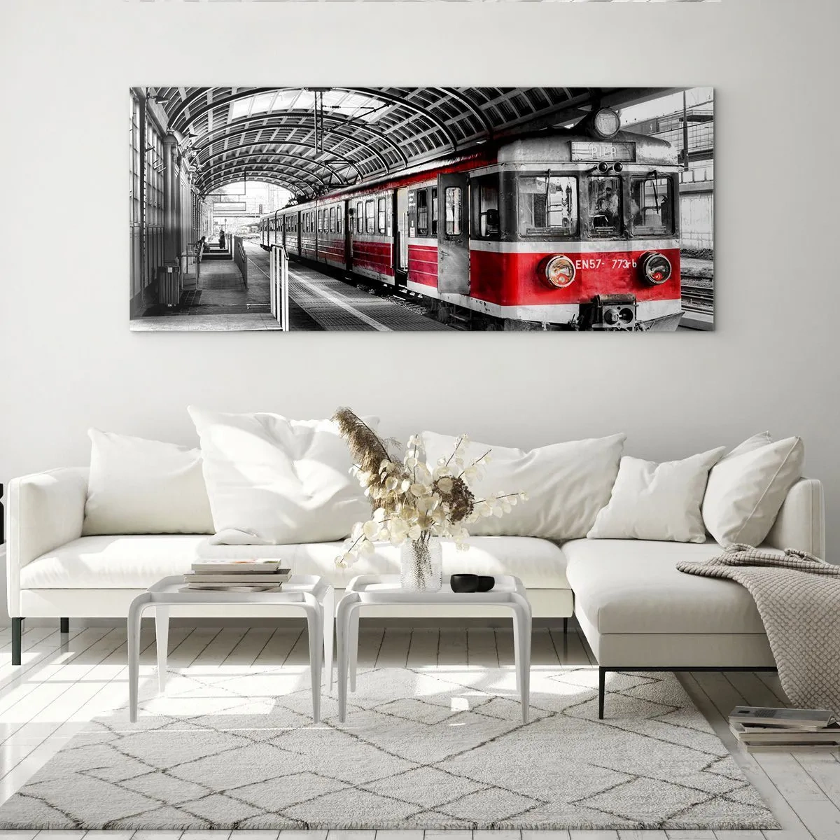 Tablou pe sticlă - Poate este o călătorie de o viață? - 90x30 cm