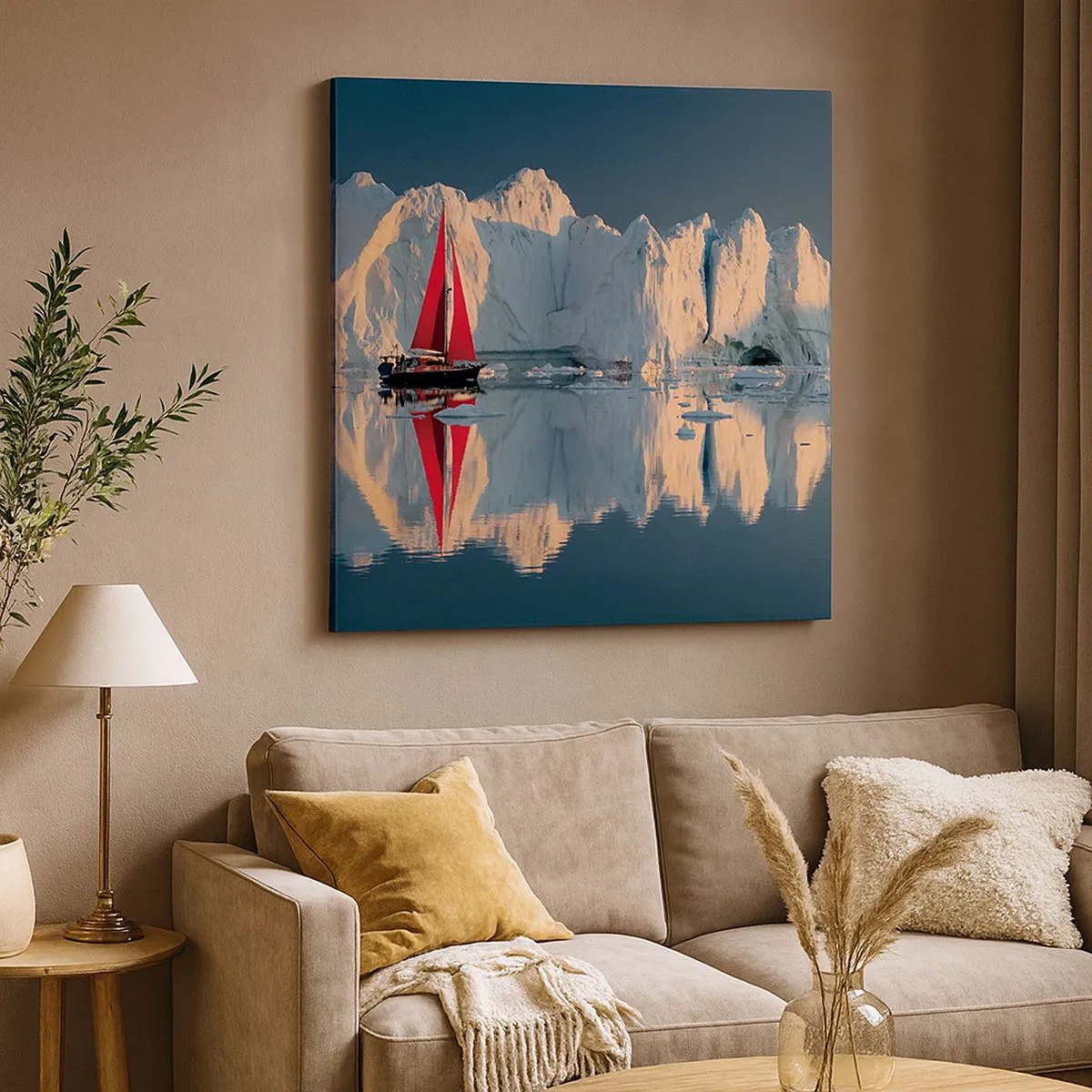 Tablou pe pânză - La capătul lumii - 30x30 cm