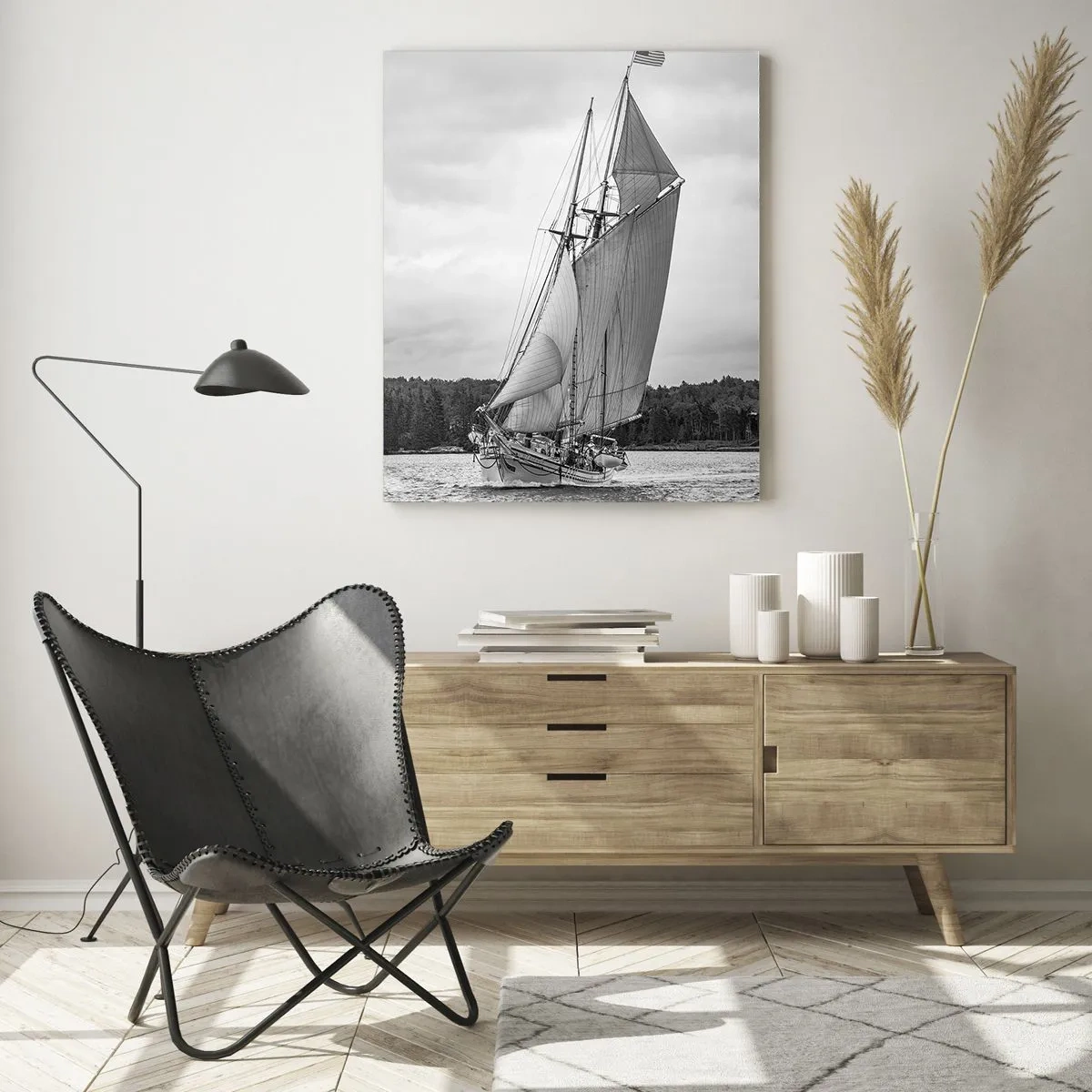 Tablou pe sticlă - Frații vântului - 80x120 cm