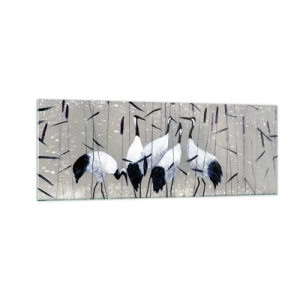 Tablou pe sticlă - Printre ai tăi - 140x50 cm