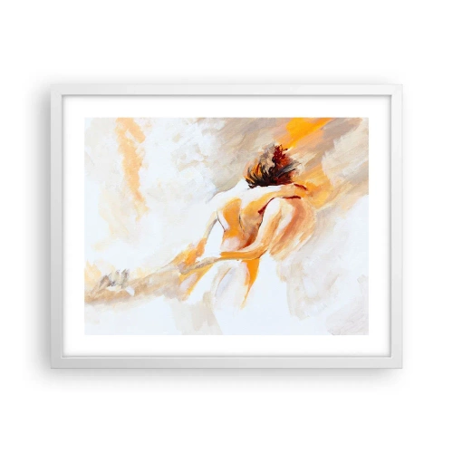 Poster în ramă albă - În cerul proximității - 50x40 cm