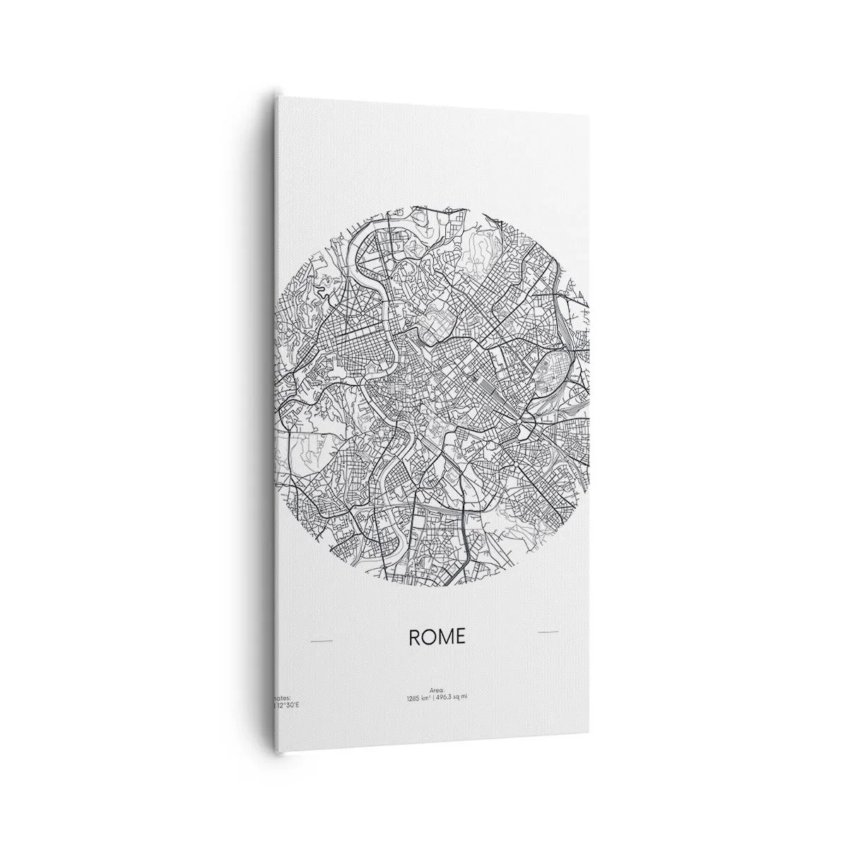 Tablou pe pânză - Anatomia Romei - 65x120 cm