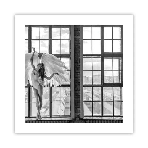 Poster - Orașul îngerilor dansatori? - 40x40 cm