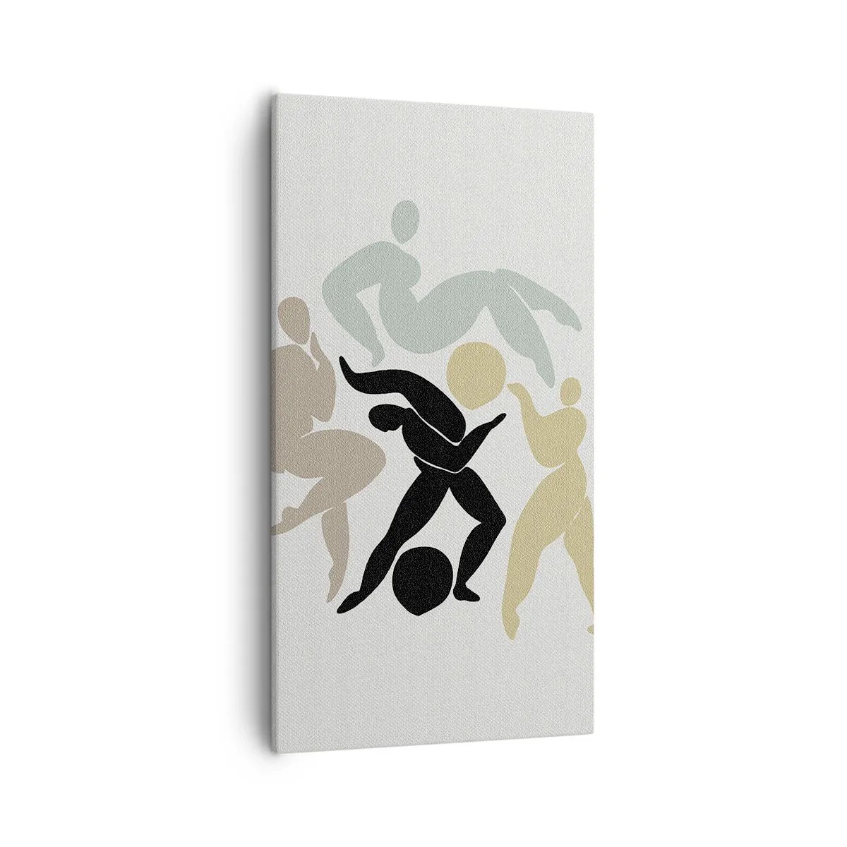 Tablou pe pânză - Mișcarea pentru sănătate și frumusețe - 55x100 cm