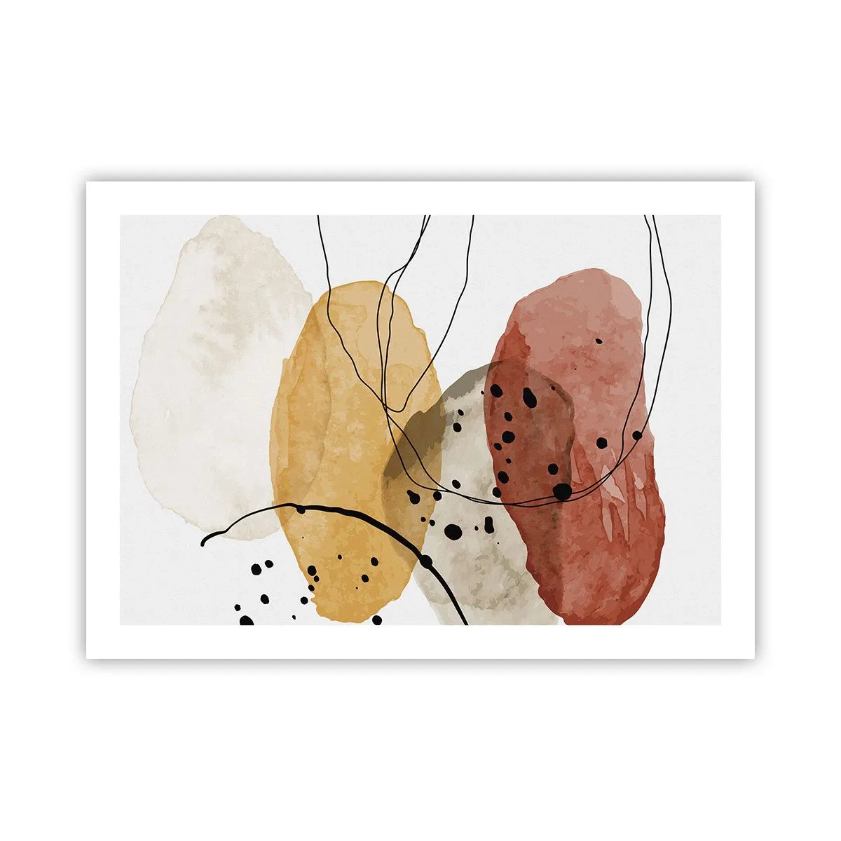 Poster - Ca aerul, limpezi și ușoare - 70x50 cm