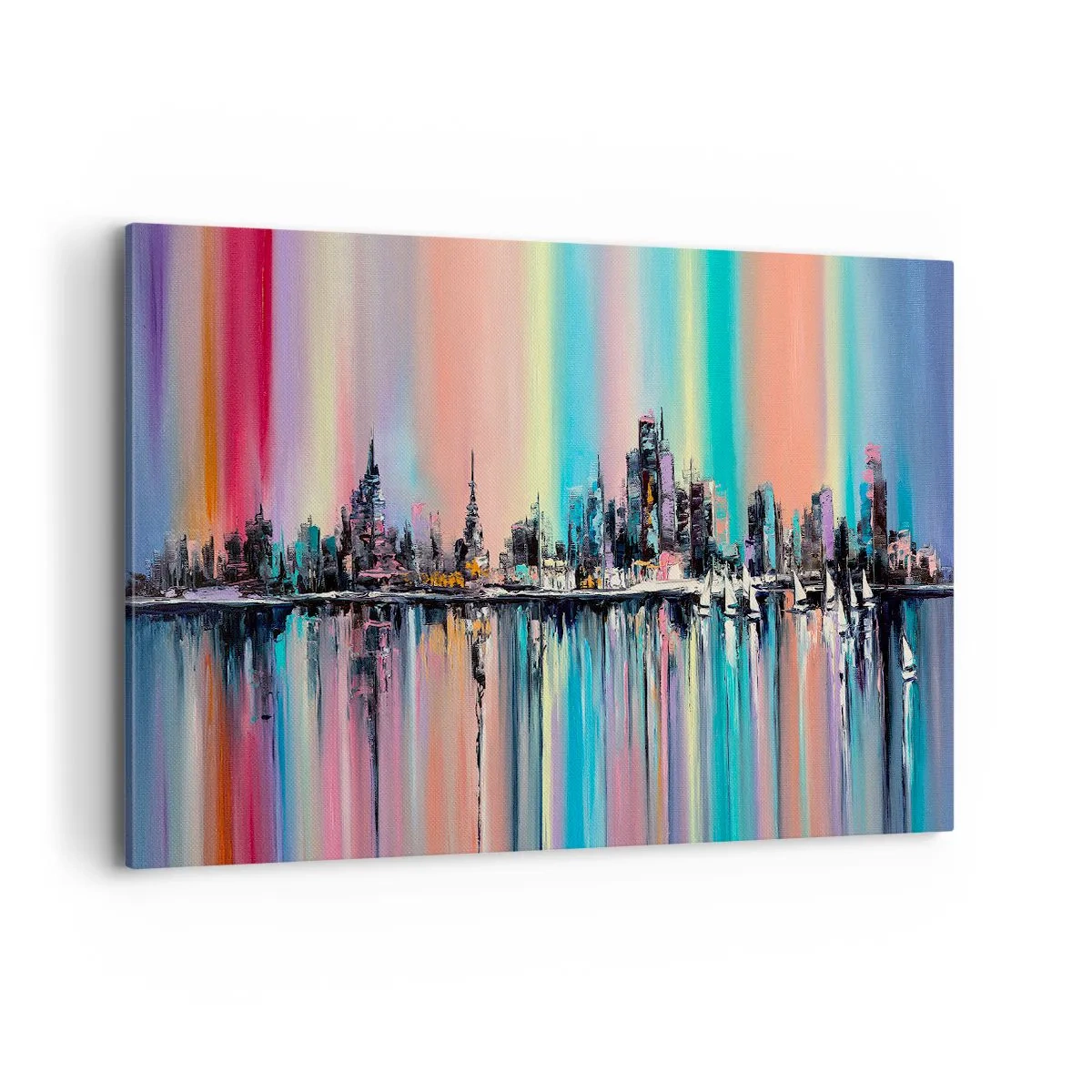 Tablou pe pânză - Strălucește cu lumina nopții - 120x80 cm