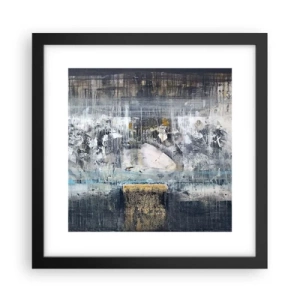 Poster în ramă neagră - Ca pe gheață, ca pe asfalt - 30x30 cm