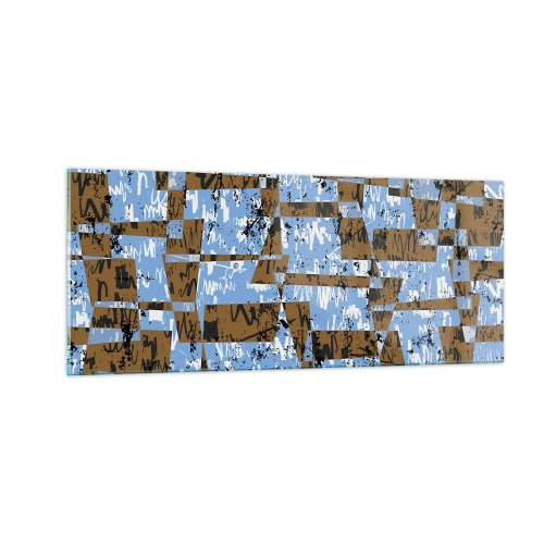 Tablou pe sticlă - Decupaj aparte - 100x40 cm