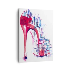 Tablou pe pânză - Eleganta din marele oraș - 50x70 cm