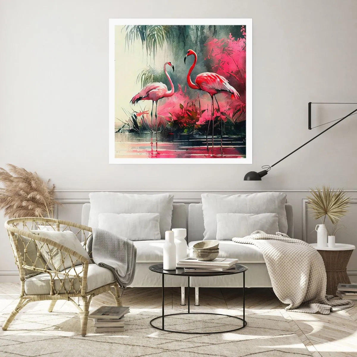 Poster - O lecție de farmec natural - 60x60 cm