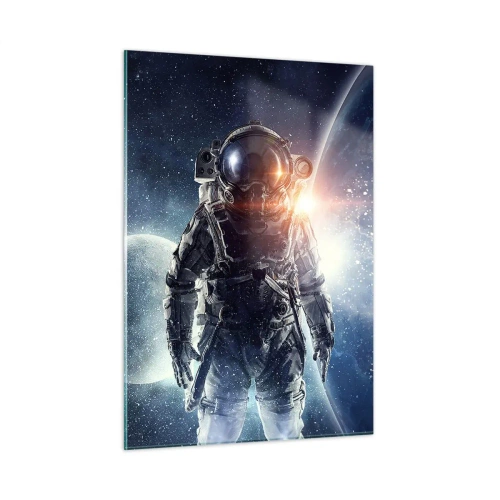 Tablou pe sticlă - Aventură spațială - 50x70 cm