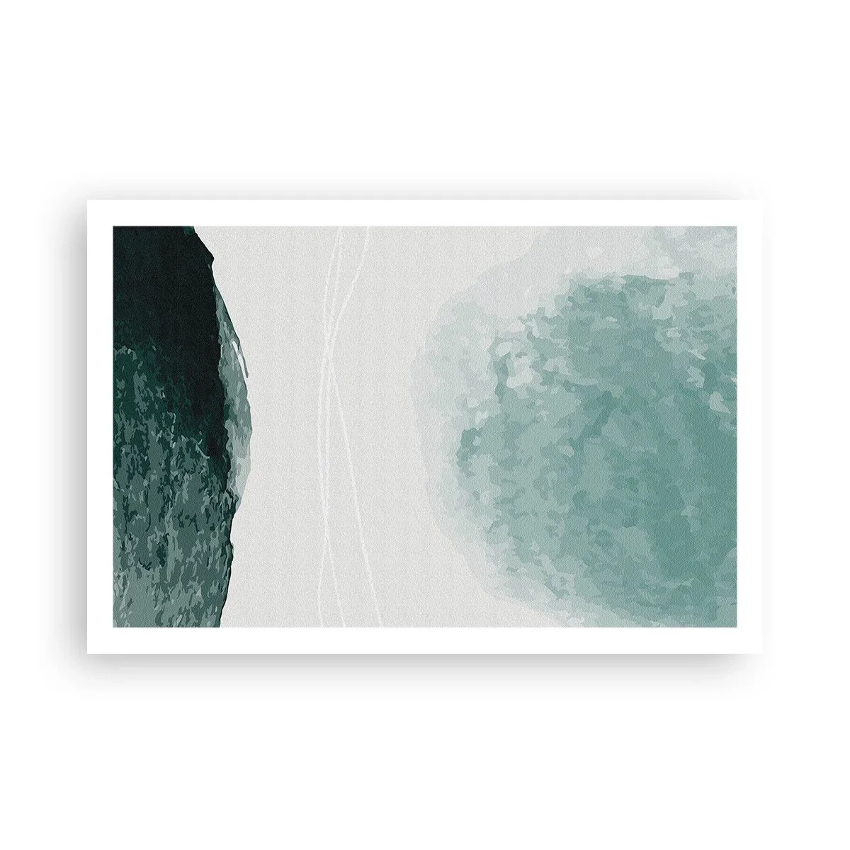 Poster - Întâlnire cu ceața - 91x61 cm