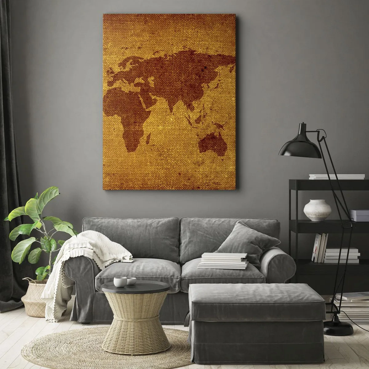 Tablou pe pânză - Invitație la o călătorie - 45x80 cm