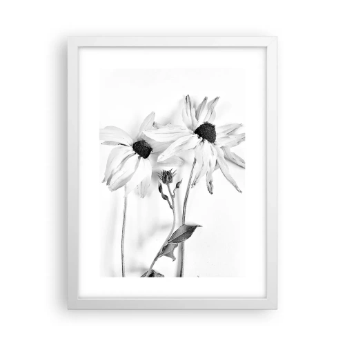 Poster în ramă albă - Nimeni nu vrea să fie singur - 30x40 cm