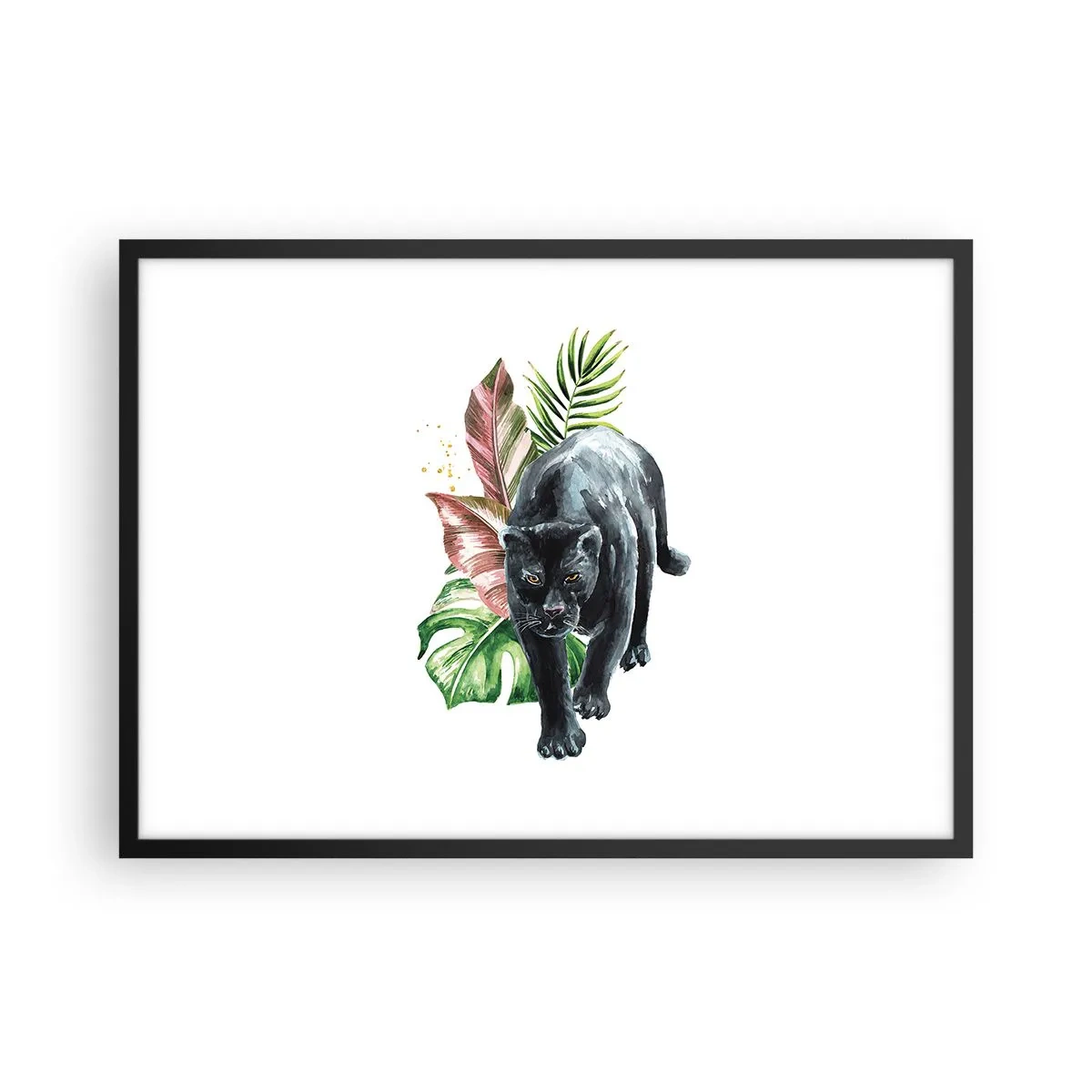 Poster în ramă neagră - Sălbăticia inimii - 70x50 cm