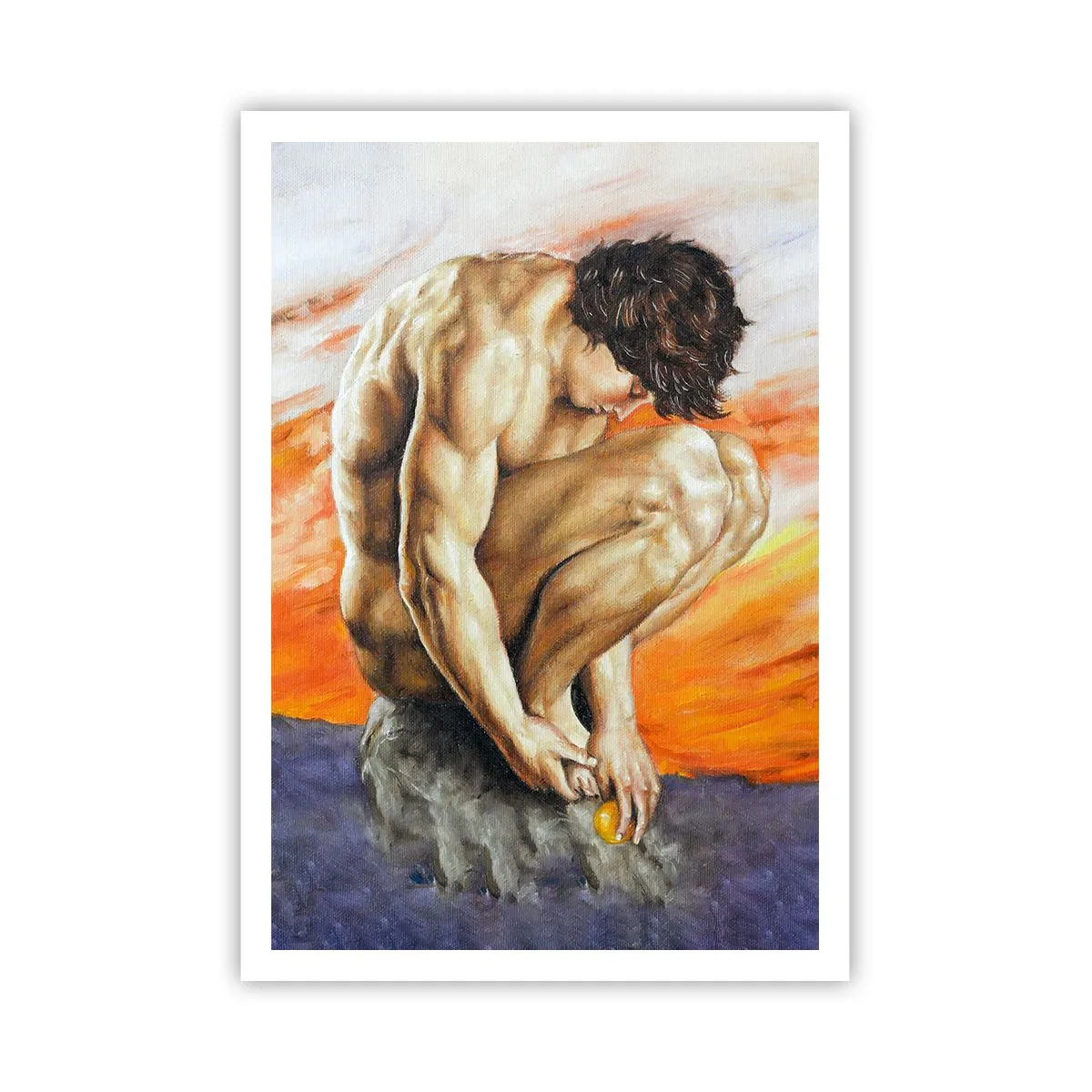 Poster - Ascultându-se pe sine - 70x100 cm