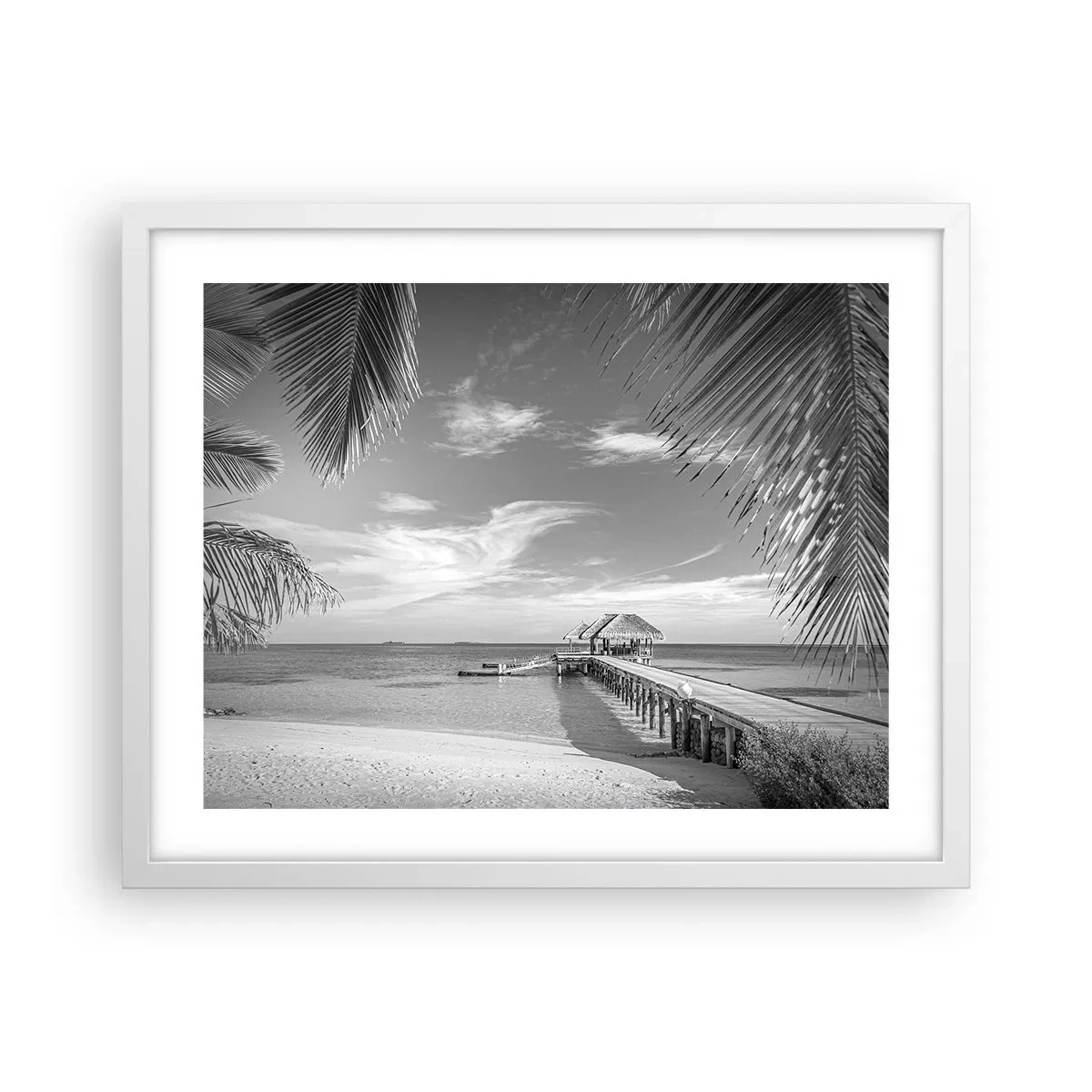 Poster în ramă albă - O amintire sau un vis? - 50x40 cm