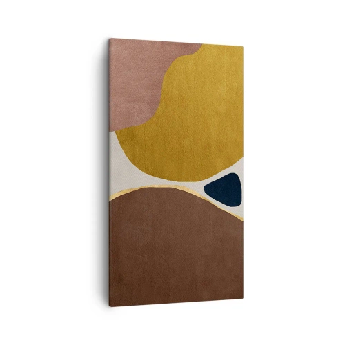 Tablou pe pânză - Abstracție - un loc în spațiu - 45x80 cm